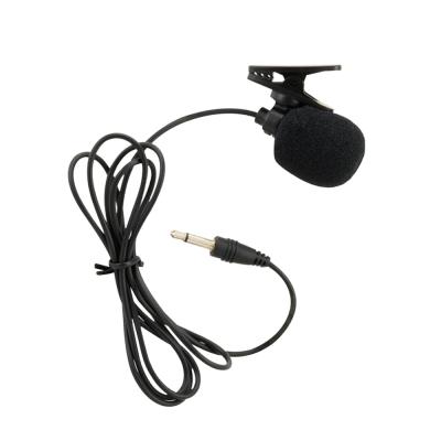 China Portable Microphone Lapel Microphone Cable Cable Clip on Microphone for Phone and Laptop Mini Microphone for sale