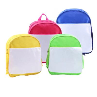 China Others Custom Sublimation Blank Logo Kids Backpack School Bags Kids Satchel For Student Kids Gifts for sale