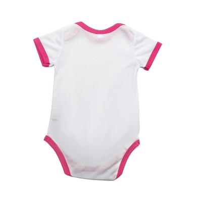 China New Style Fabric Boy Girls Cotton Sweater Breathable Sublimation Sleeveless Rompers Newborn Baby Clothes For Sale for sale