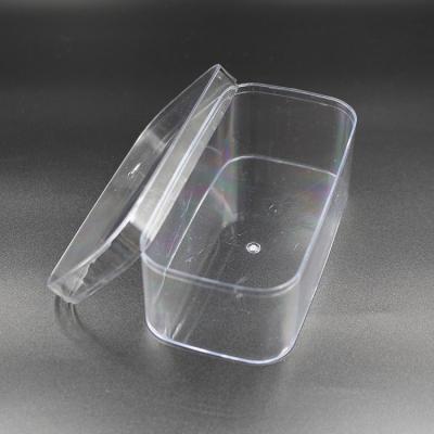 China Recyclable Clear Cake Box Food Packaging Plastic Cake Packing Boxes For Sweet Food for sale