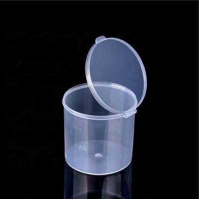 China Recyclable Wholesales Multi Size Round Translucent PP Plastic Box Multi Functional Storage Box for sale