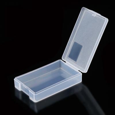 China Recyclable Rectangle Mini Box with Hinged Lid Storage Containers for Business Card, Accessories, Crafts, Screws, Drills, Battery for sale