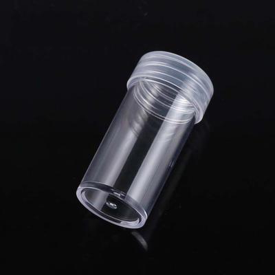 China BEAUTY PACKAGING 15g Clear Plastic Jar With Lids Cosmetic Packaging Plastic Cream Jar for sale