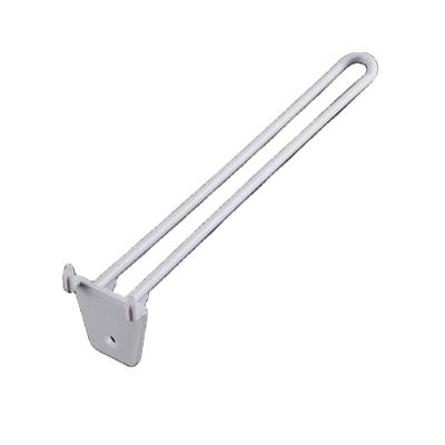 China ABS Supermarket Shelf 8inch Stock Plastic Display Rack Hanging Hooks For Sale for sale