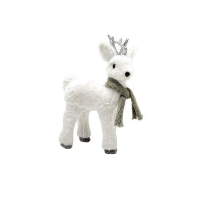 China The Most Popular Reindeer Christmas Decorations Christmas Deer Festival Decoration Selection 2021 White Christmas Gifts for sale