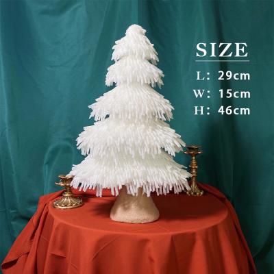 China 2021 Selection Fashion Indoor Artificial Christmas Tree Decoration Festival Design Holiday Decoration Warm White for sale