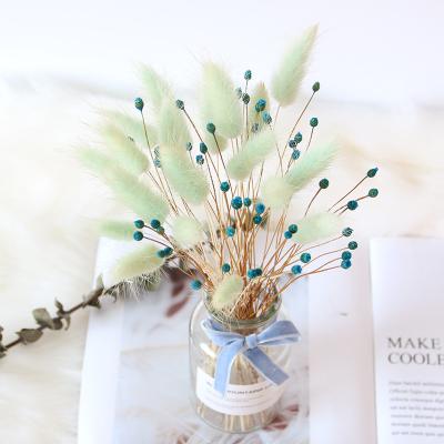 China Romantic artificial dry bouquets of flowers European style decoration mini wedding bridal bouquet of flowers for sale