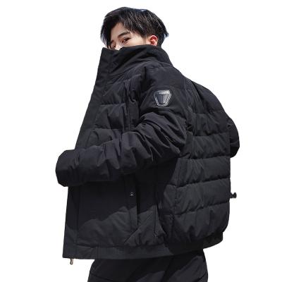 China 2020 Autumn Winter Hot Sale Breathable Light Windproof Warm Cotton-padded Outerwear Full Zipper Coat For Men for sale