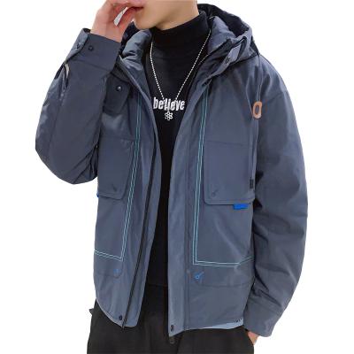 China Factory Direct Sale Viable Down Jacket Men Winter Coat Soft Solid Color Warm Wear Man Down Coat for sale