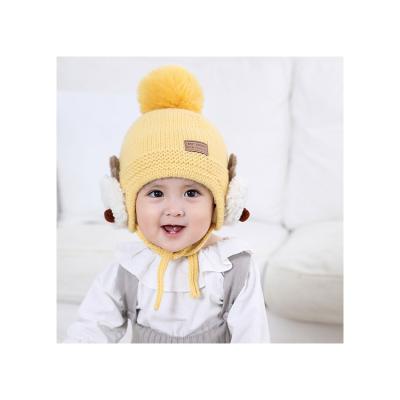 China Factory Wholesale Casual Multicolor Kids Winter Hats Child Warm Hat For 2-8 Years for sale