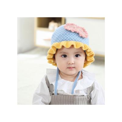 China Casual Manufacturers Wholesale Newborn Winter Warm Hat Knitted Baby Soft Hat for sale