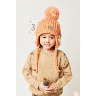 China Wholesale Casual Winter Hats Soft Kid Warm Kid Beanie Hats For 5-12 Years Old for sale