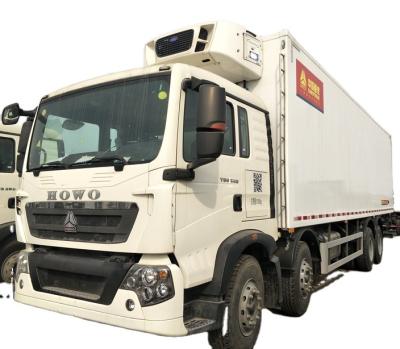 China high quality meat transport trucks 6x4 SINOTRUK HOWO refrigerated truck for sale 31-40T for sale