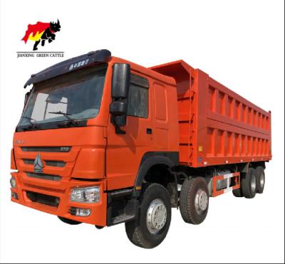 China Sinotruck factory price heavy duty mining dump truck howo 12 wheels 336HP-420HP Euro3 8*4 dumper tipper for sale > 8L for sale