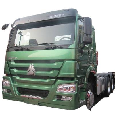 China Sale Discount Used Factory Cng Compressed Natural Gas Howo 6x4 Truck Tractor 6985x2496x3450 for sale