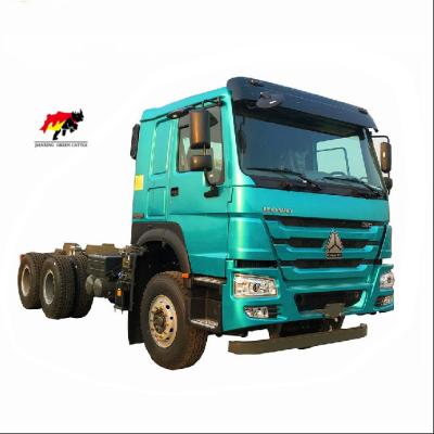 China 2019 Year 2019 Sinotruk Truck Howo 371hp 420hp Euro 2 Engine Renovated Heavy Head Tractor Truck Price For Sale 6985*2496*3450 (mm) for sale