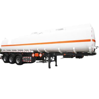 China Used Axle Aluminum Oil Water Liquid Semi Truck Trailer 3 Axle Aluminum Oil Water Liquid Tank Truck Trailer Truck for sale