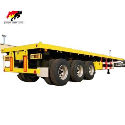 China Truck Trailer Made In China Durable 3 Axles 40FT Skeleton Semi Trailer For Sale for sale