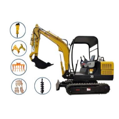 China Chinese Household Crawler Excavator New Small Mini Hydraulic Ripper 2.6 Ton Mini Excavator For Sale for sale