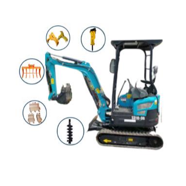 China Cheap Strong Power Mini Crawler Excavator 1.8 Ton For Chinese New Home Use Hydraulic Powerful Digger Crawler Excavator for sale