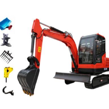 China New Strong Power Crawler Cheap Mini Excavator 3.5 Ton Hydraulic Electric Mini Excavator Farm for sale