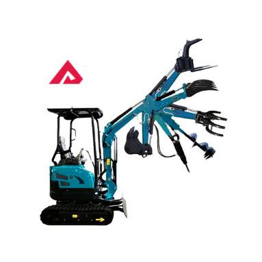 China New Chinese Strong Power Mini Excavator 1.8 Ton 2 Ton Crawler Excavator For Home Use for sale