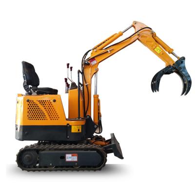 China Infrastructure Projects 1 Ton Small Chinese Crawler Mini Excavator Digger Price For Sale for sale