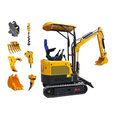 China China Mini Small Micro Crawler Excavator Electric Hydraulic Bagger Digger Mini Excavator Machine Easy Operation for sale