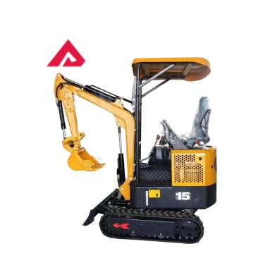 China Cheap Bagger Digger Electric Mini Excavator Mini Crawler Excavator Hydraulic Machine 1.5 Ton Easy Operation for sale