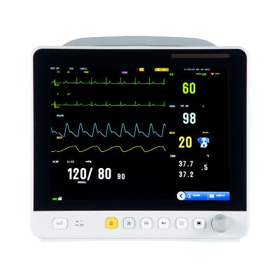 China BMV's exclusive patented blood pressure measurement technology. Yonker custom made 12.1 inch vet monitor for veterinary clinic ecg etco2 monitor veterinary monitoring for sale