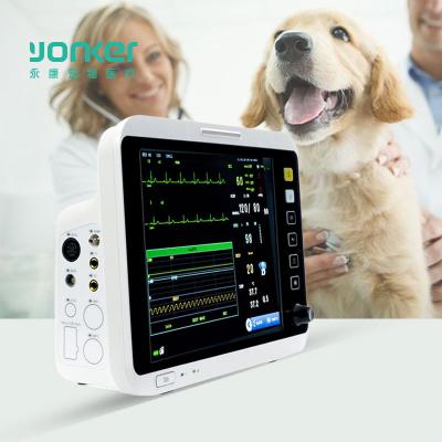 China Veterinary Pathological Analysis Equipment Monitor Vital Signs Hospital Pet Monitor Central Control System for Pet VM12 for sale