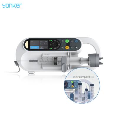 China Yonker Syringe Pump 5 Drug Information 2% Adjustable Editable Injection Accuracy Veterinary Electric Syringe Pump For Pet YK-SP1 for sale