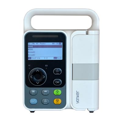 China Cheap Real Time Gasoline Price Veterinary Infusion Touch Screen Bubble Monitoring Sound Alarm Veterinary Infusion Pump YK-IP3 for sale