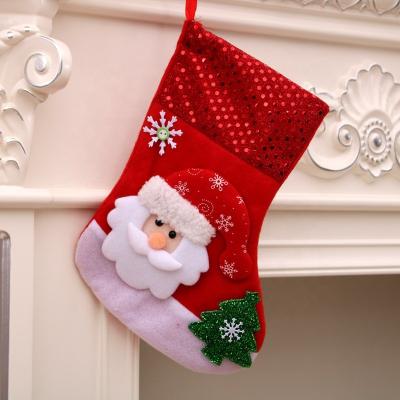 China Breathable Hot Sale Christmas Tree Pendants Christmas Decorations Custom Christmas Stockings for sale