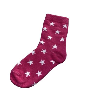 China Breathable Four Seasons Can Wear Personality Stars Custom Cotton Socks Design Socks for sale