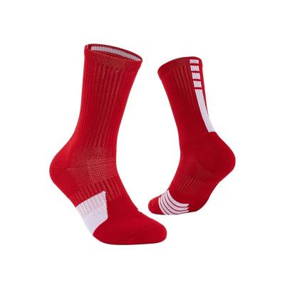 China Hot Selling Breathable Logo Sports Socks Athletic Basketball Custom Made High Quality Socks for sale