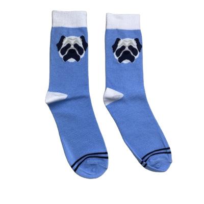 China Creative Female Cartoon Lovely Daily Lifestyle Ins Socks Dog Mid-tube Socks For Women for sale