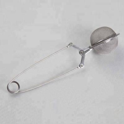 China New Cheap Rust Viable Mesh Tea Ball Strainer Filter Resistant Stainless Steel Infuser for sale