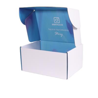 China New design hot-selling recyclable custom clothing / shoe shipping carton box with personal logo for sale