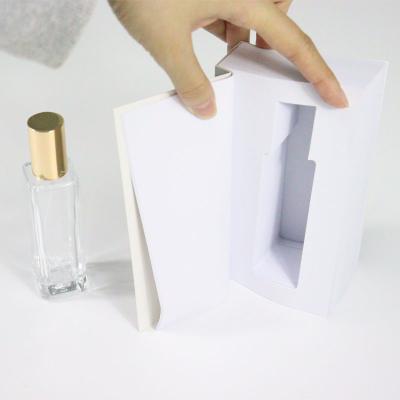 China New Design Perfume Box Book Shaped Empty Design Handmade Making Luxury Perfume Bottle With Box for sale