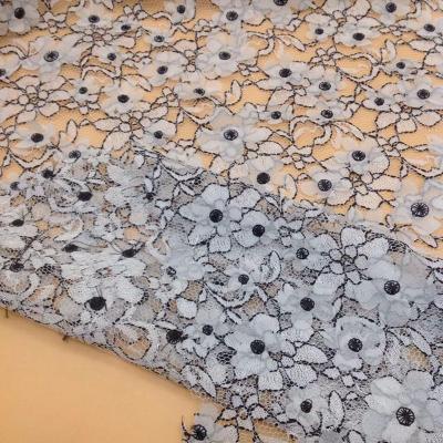 China China Viable Wholesale 3D Flower Small Laser Cut Embroidery Guipure Lace Fabric For Dress for sale