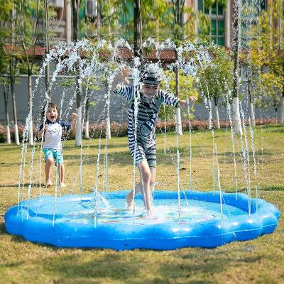 China Indoor and Outdoor Water play centre customized acceptable inflatable water sprinkler pad water splash for child for sale