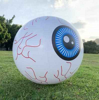 China Indoor and Outdoor New Arrival LED Lighting Eyeball Inflatable Halloween Decorations for outdoor for sale