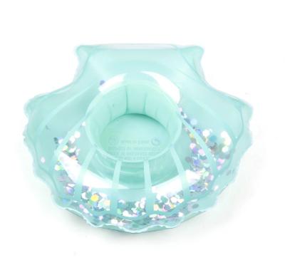 China Indoor/Outdoor High quality Gittle Inflatable Seashell Cup Drinking Holder Float for sale