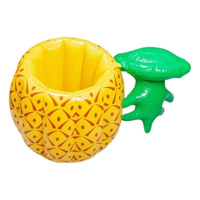 China Indoor/Outdoor Can be customized PVC Summer Water Party supply Inflatable Pineapple ice bucket Drinks Coolers for sale