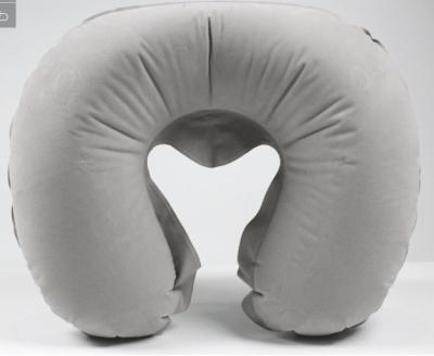 China PORTABLE Can be customized U-Shaped Inflatable Travel Neck Pillows for airplane for sale