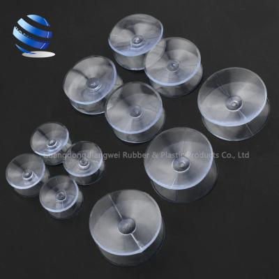 China Various Sizes Eco - Friendly / Anti - Aging / Anti - Deformation Vacuum Double Sided Suction Cup Sucker for sale