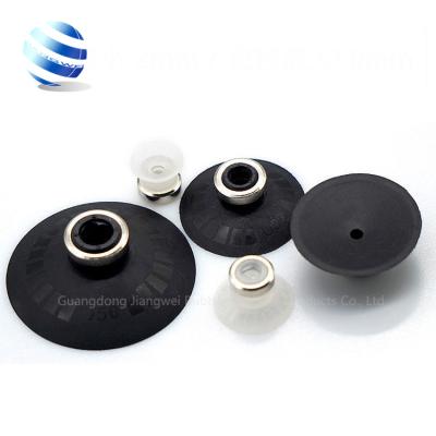 China High strength eco-friendly / anti-aging / anti-deformation rubber suction cup with screw and hole for sale