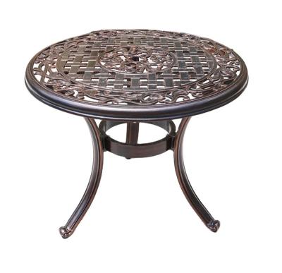 China Modern hot selling outdoor garden furniture die cast aluminum furniture yard tables or backyard tables for sale