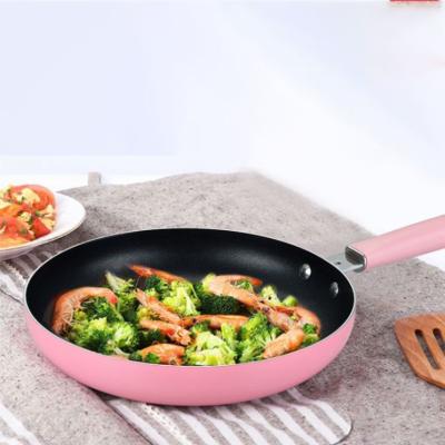 China Durable Professional Forged Aluminum Handle Nonstick Coating Single Wok for sale